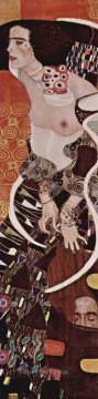 Judith Simbolismo Gustav Klimt Pinturas al óleo
